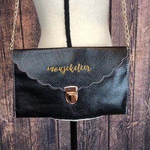 MOUSKETEER Disney inspired custom crossbody bag